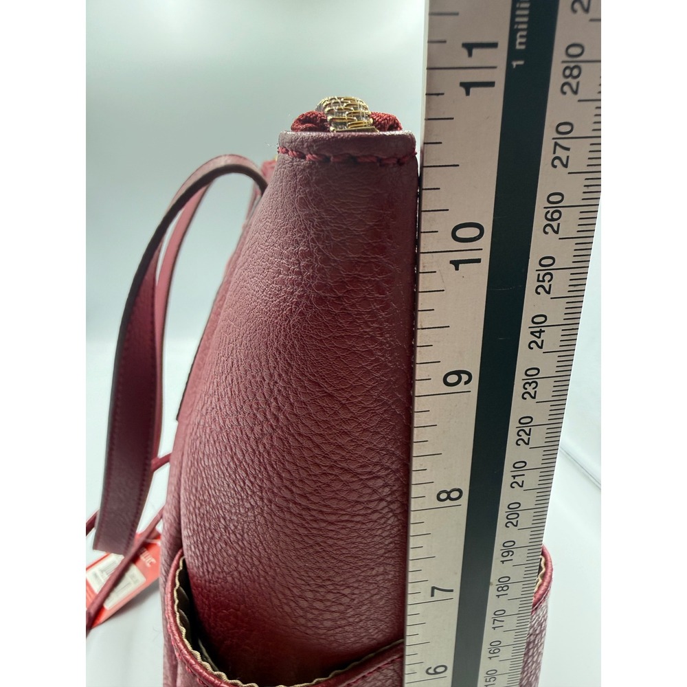 Relic Piper Tote Bag Womens Baked Apple Red Pebbled Faux Leather NWT SKU1827 - Picture 7 of 7